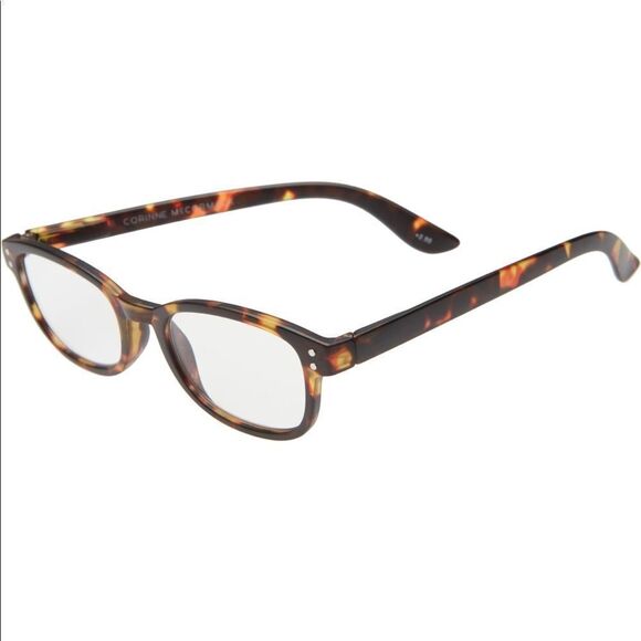 Nwt corinne McCormack +2.00 Reading Glasses BluePro Lenses Bluelight Blocking - Picture 2 of 5